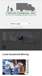Mobile Screenshot of childs-express.com